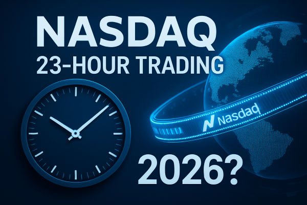 나스닥 23시간 거래: 새 ‘23/5’ 모델은 어떻게 돌아가나