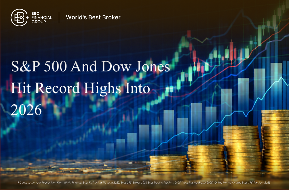 S&P 500 And Dow Jones Hit Record Highs Into 2026