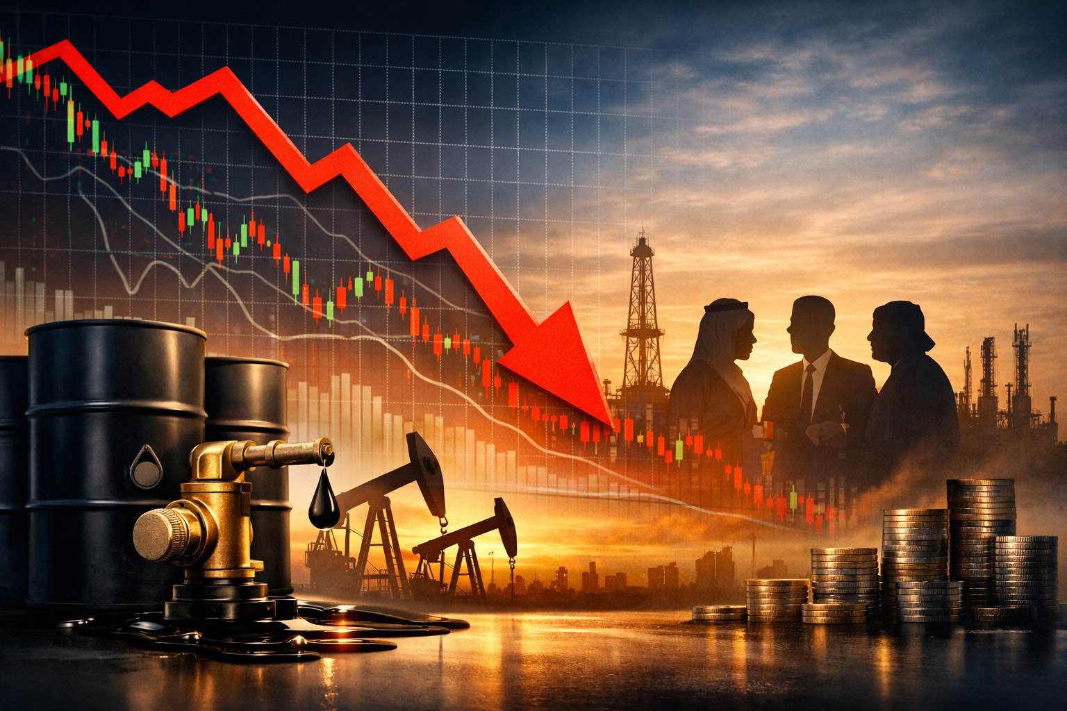Why Oil Prices Are Falling: Can OPEC+ Stop It or Is $50 Next?