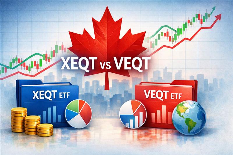 XEQT बनाम VEQT: ट्रैकिंग अंतर, लागत, आवंटन विचलन