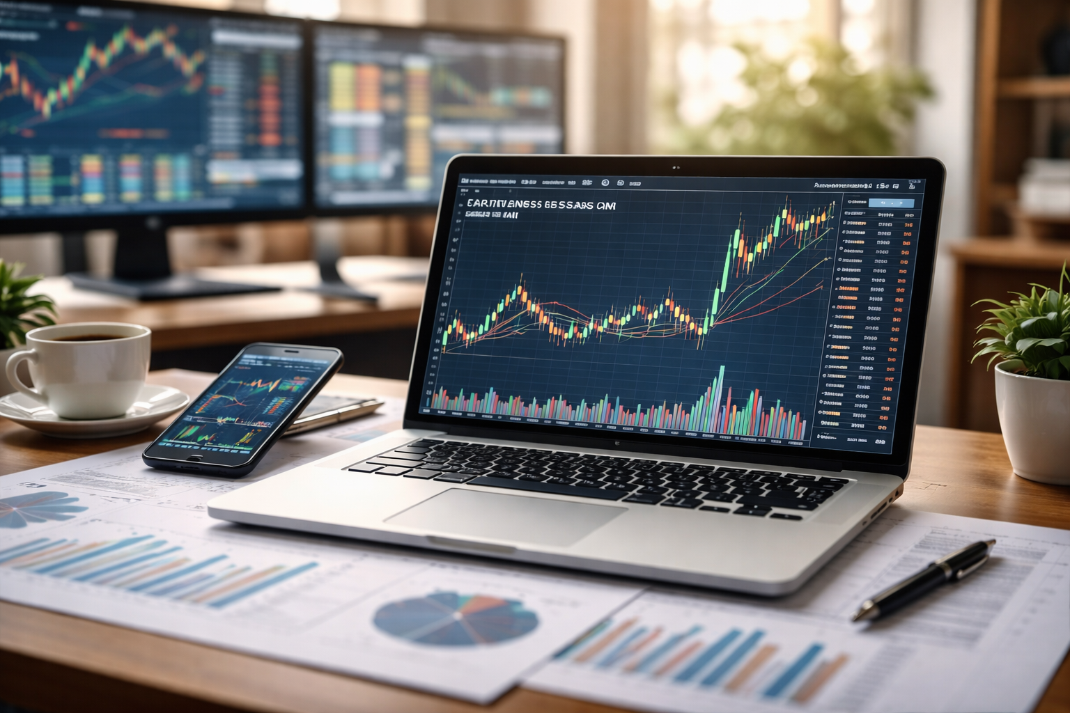 Guía de la temporada de resultados: Brechas, riesgos y tamaño de las posiciones