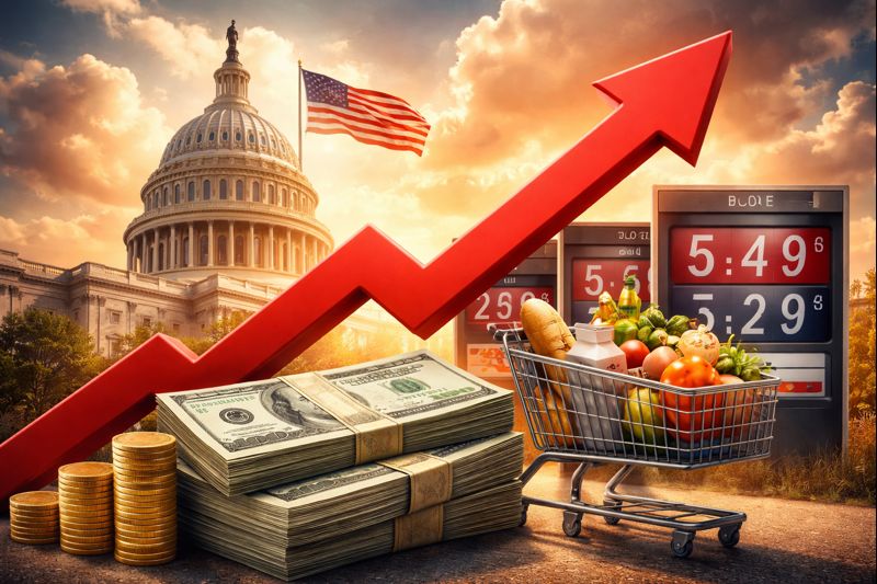 La tasa de inflación Estados Unidos más alta en la historia: los picos más altos