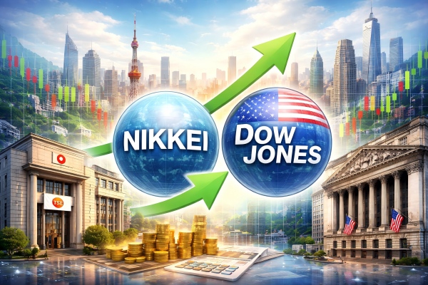 日経平均とダウ平均がなぜ連動する?その理由をわかりやすく解説