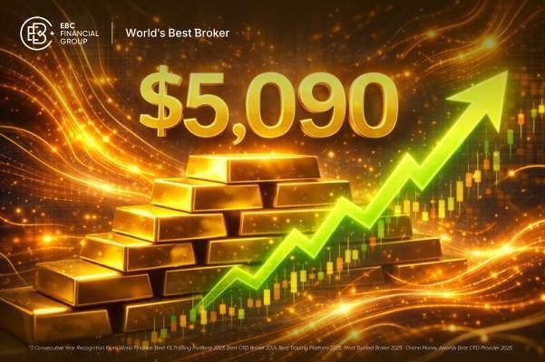 금값 상, $5,090 돌파하며 최고 기록 경신: 왜 급등했으며, $5,400까지 가능할까?