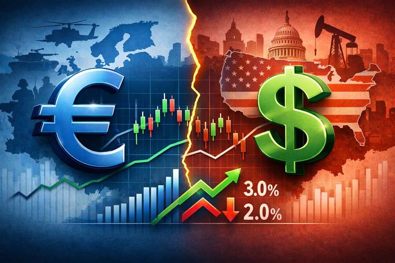 EURUSD 전망 2026: 지정학적 요인과 금리 차이