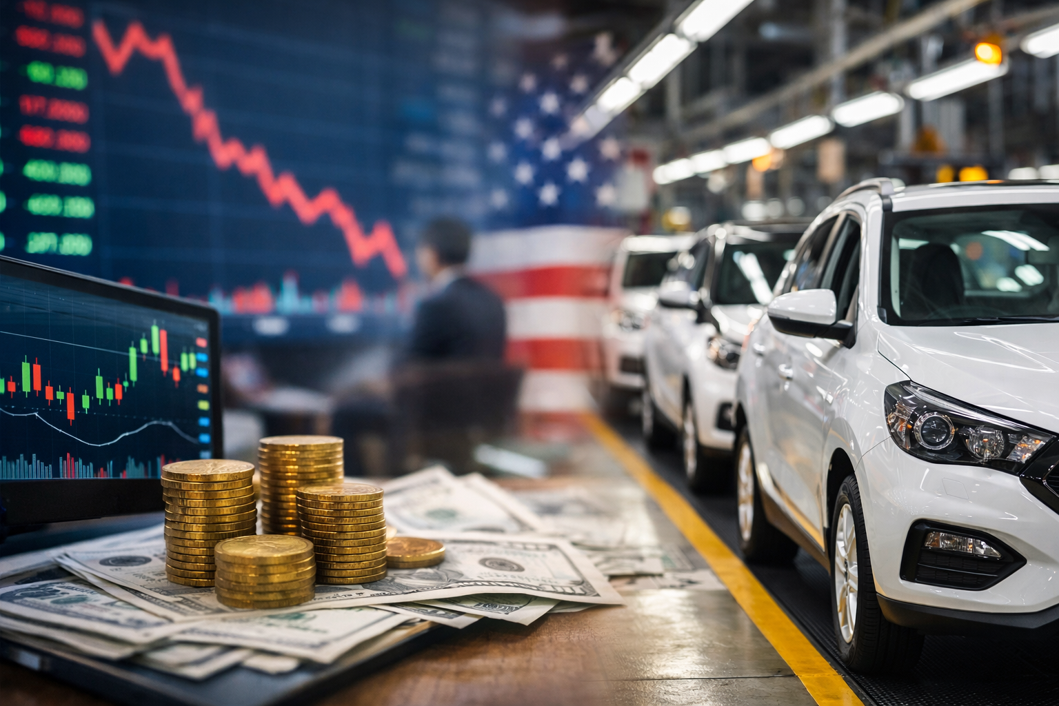 트럼프 관세 발언에 요동친 코스피: 정부의 시장 안정화 노력과 현대차 영향 분석