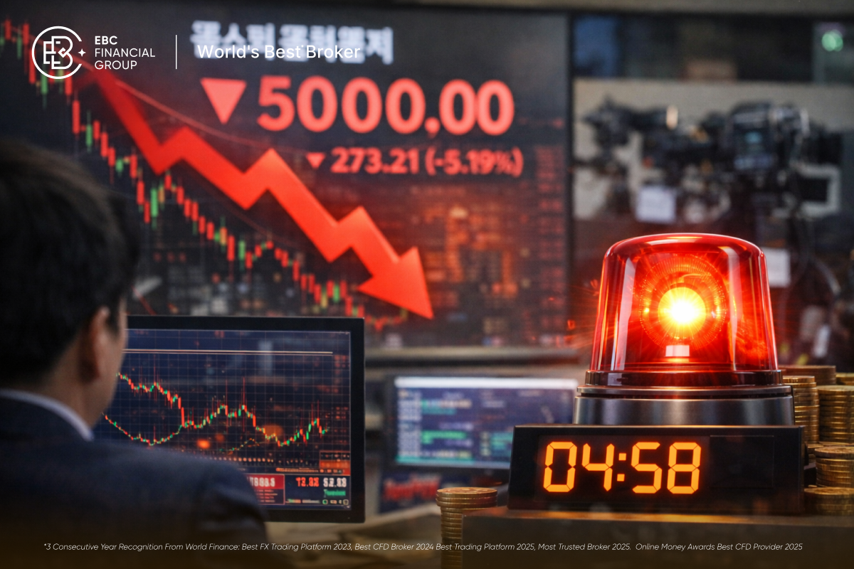 '워시 쇼크'에 코스피 5000선 이탈... 매도 사이드카가 말해주는 선물발 급락