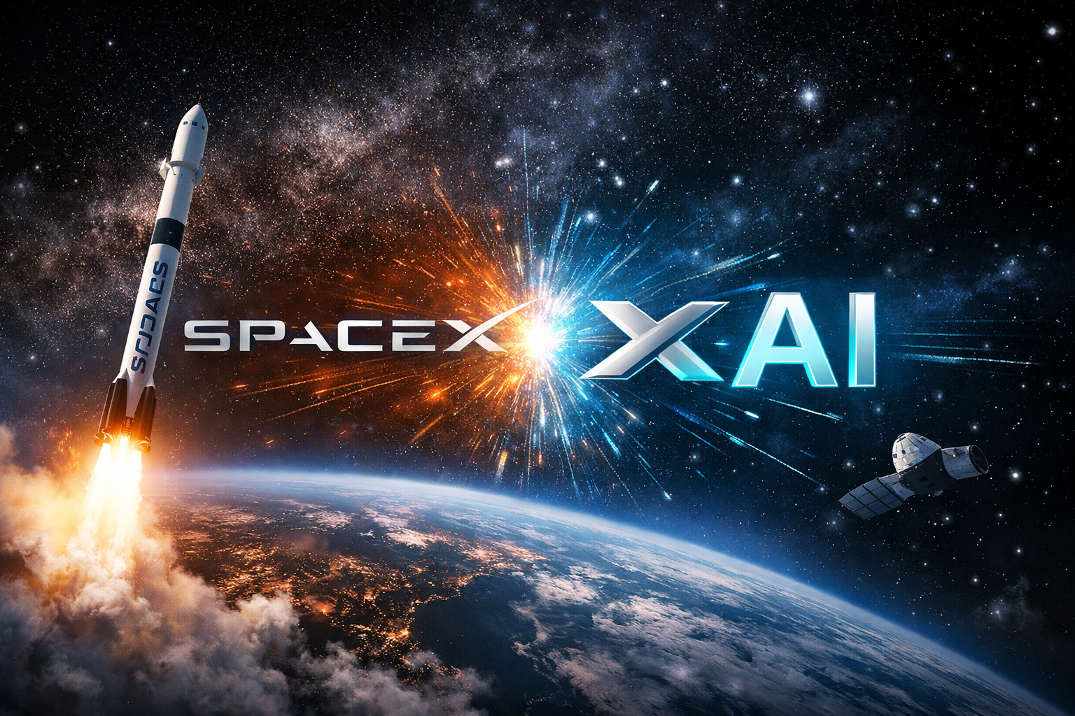 SpaceX xAI 인수 발표: : AI 모델 경쟁을 넘어 '인프라 점령'으로