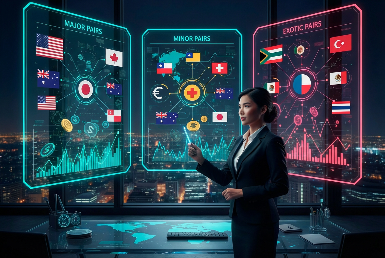 เทรด Forex เริ่มตรงไหนดี? เจาะลึก 3 คู่สกุลเงินที่นักลงทุนต้องรู้ 