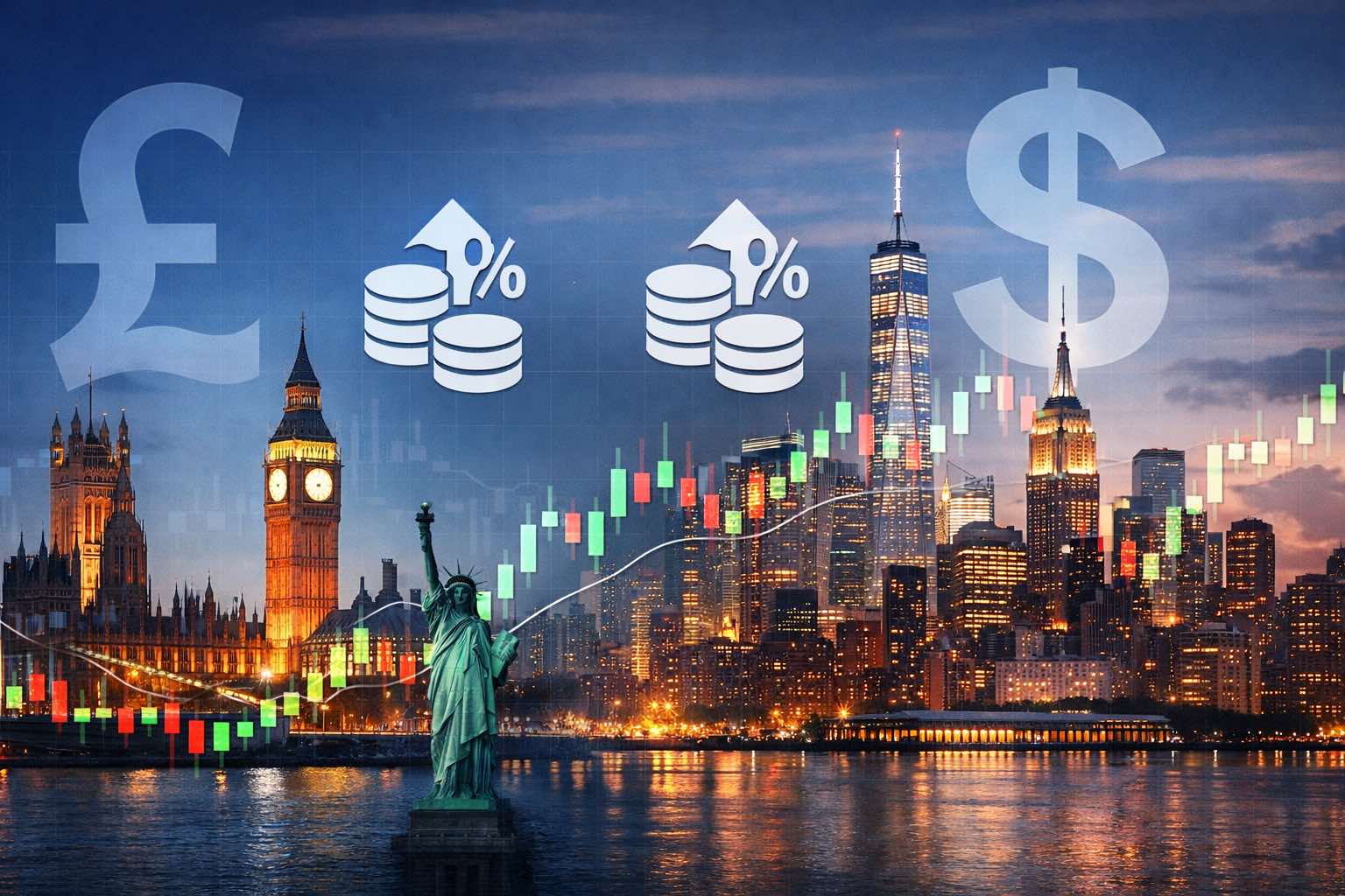 GBPUSD पूर्वानुमान: BoE बनाम फेड, दरें और अगला कदम