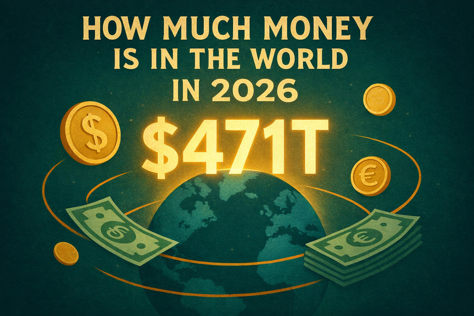 How Much Money Is in the World in 2026? Shocking Figures