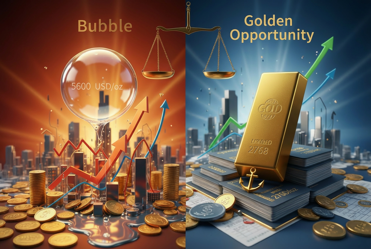 เตือนภัยรายย่อย ทองคำราคานี้ของจริง หรือแค่ฟองสบู่รอวันแตก?