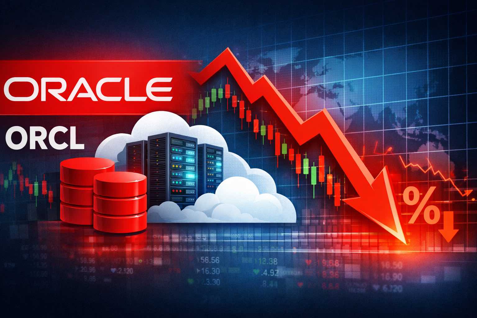 Oracle (ORCL) хувьцаа яагаад унаж байна вэ? Шалтгаанууд, дэмжлэгийн түвшин, дараагийн хөдөлгөөн