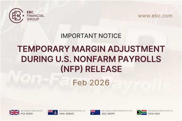 Important Notice: Temporary Margin Adjustment During U.S. Nonfarm Payrolls (NFP) Release | Feb 11, 2026
