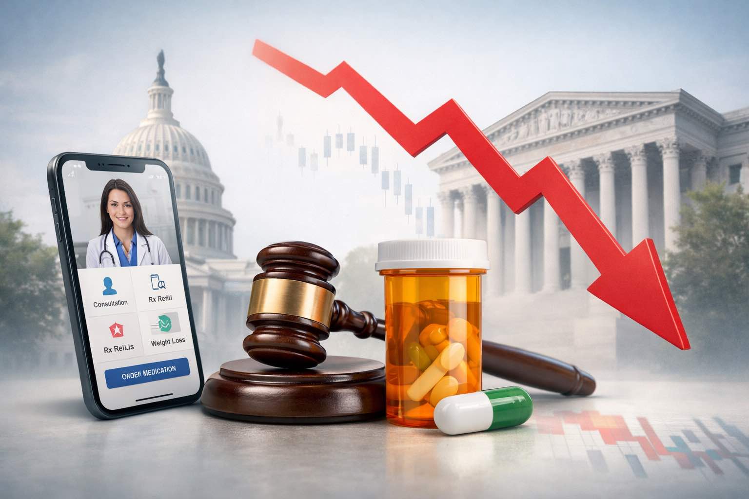 لماذا يتراجع سهم Hims و Hers (HIMS): حملة إدارة الغذاء والدواء (FDA) ضد GLP-1