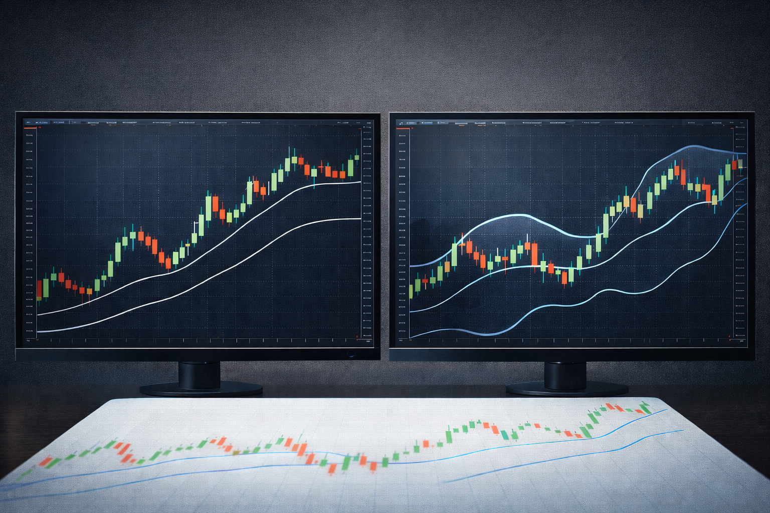 엔벨로프와 볼린저밴드 차이는 무엇일까?