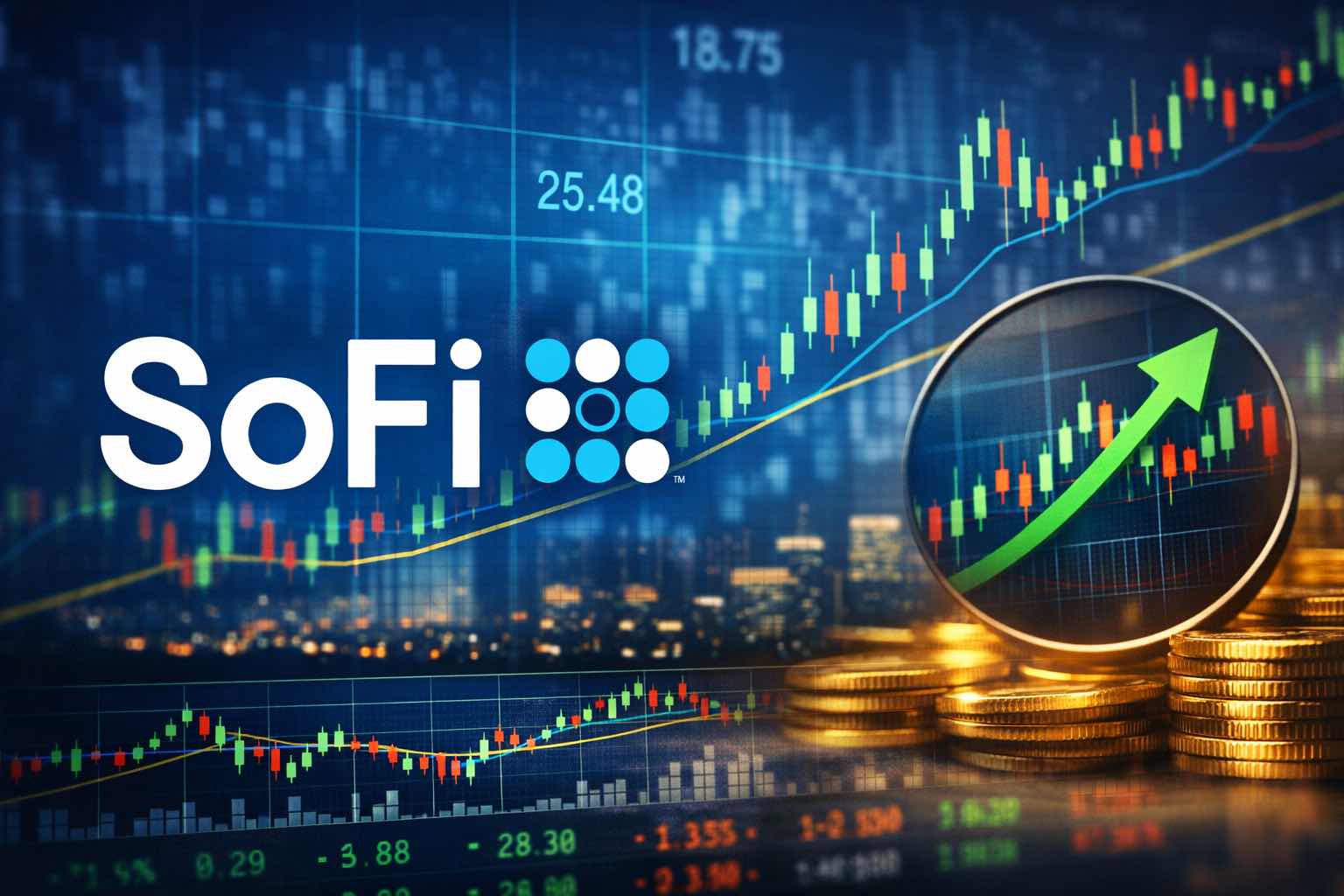 การคาดการณ์หุ้น SoFi ปี 2026: การปรับตัวลงหลังประกาศผลประกอบการเป็นสัญญาณซื้อหรือไม่?