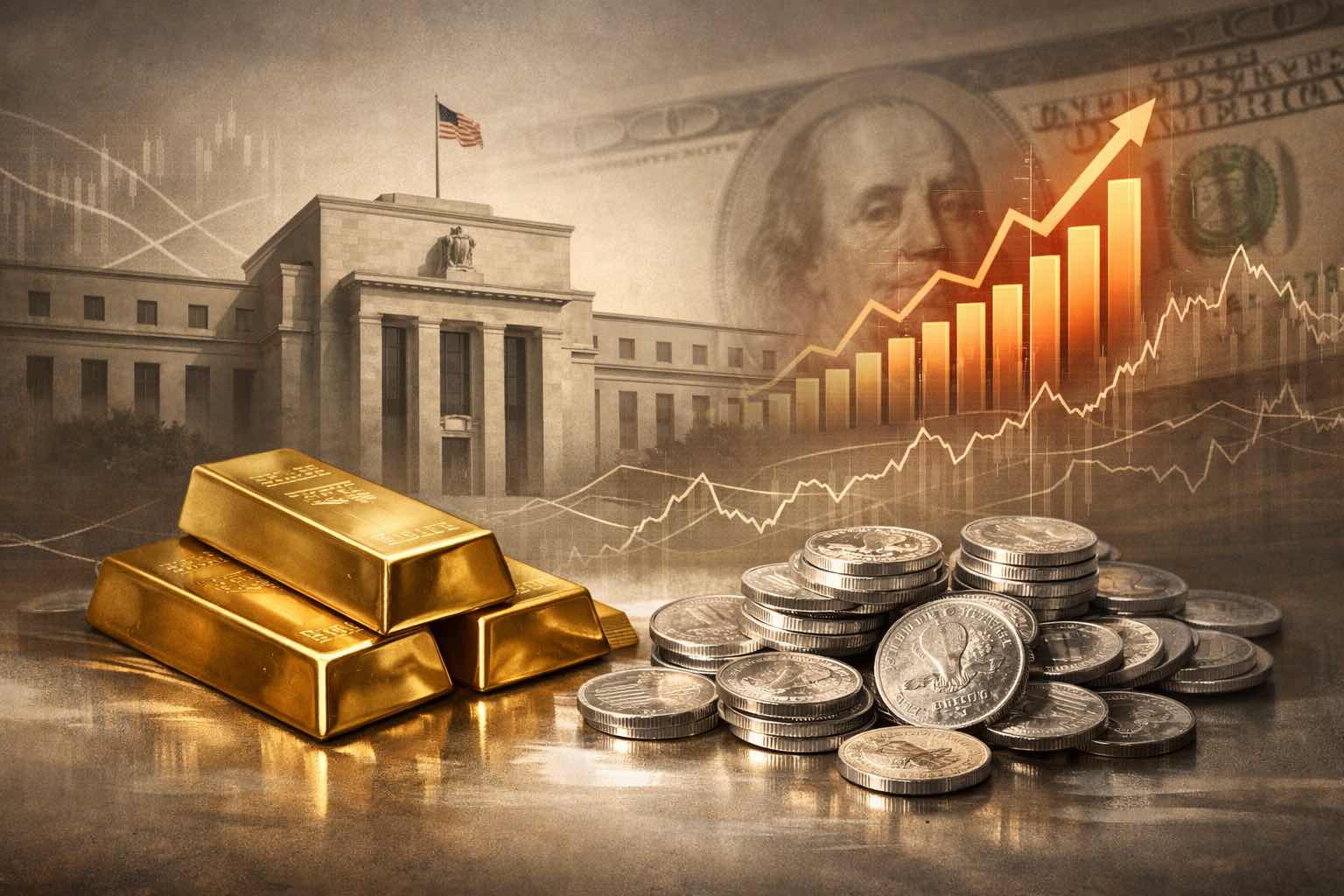Navigating Gold And Silver Volatility Ahead Of Today’s Fed Inflation Data