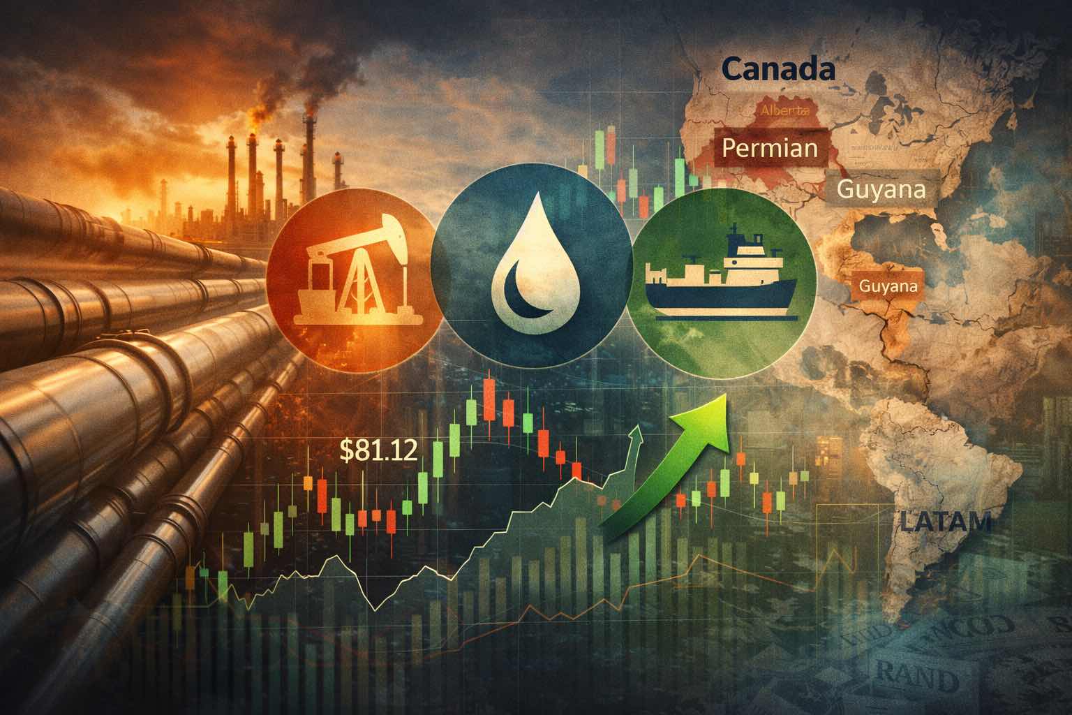 石油市場の見通し（2026年）：ボラティリティとバリュエーションの狭間で輝く3銘柄