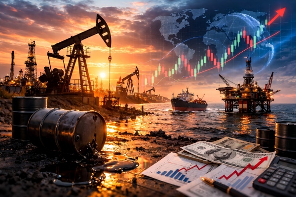 WTI原油見通し2026年版：地政学リスクと需給バランスが価格に与える影響