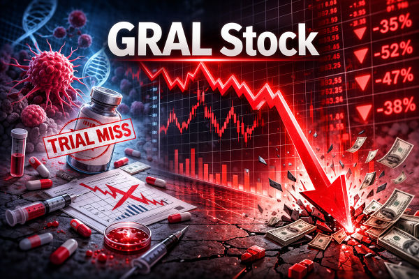 Caída de las acciones de GRAL: ¿deberías comprar en la caída tras el fallo del ensayo?