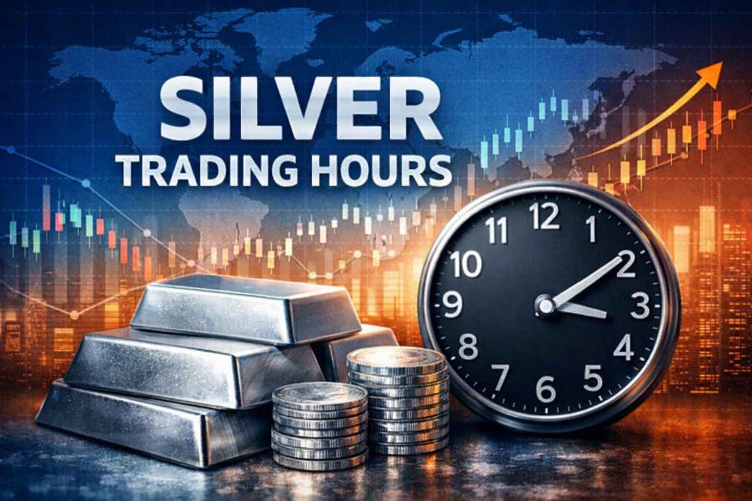 Horario del trading de plata: horas de mayor actividad para XAGUSD