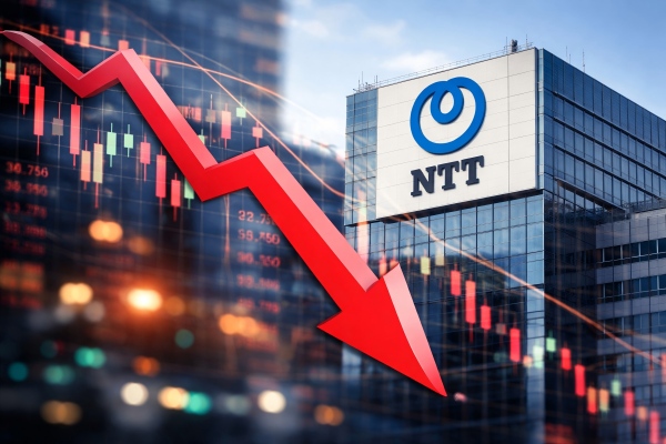 NTT株価が下落していた理由：信用取引の減少と業績予想修正が株価を圧迫