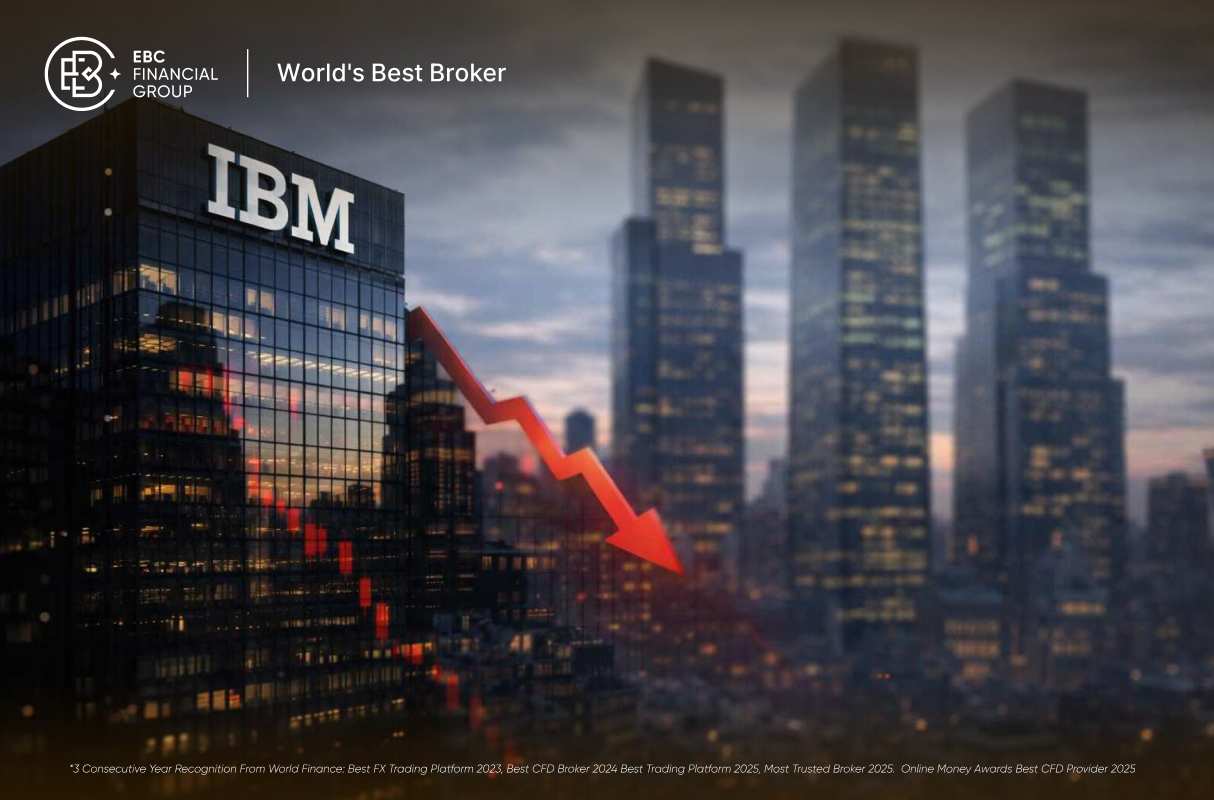 Las acciones de IBM caen en medio de una competencia en la nube cada vez más intensa