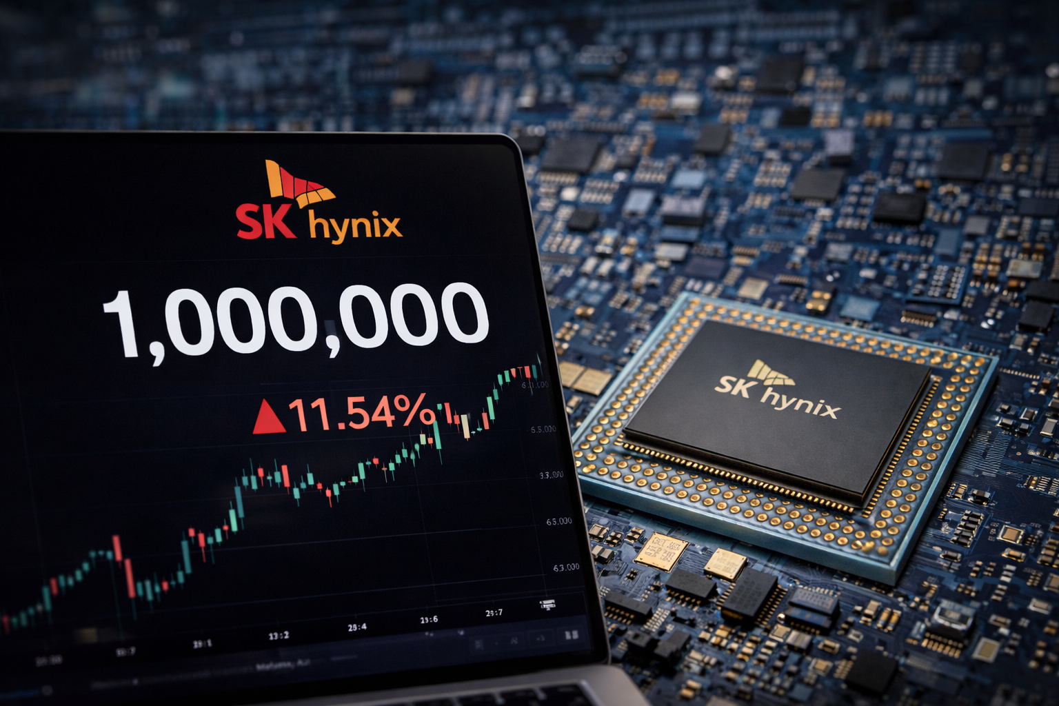 SK하이닉스 주가 전망, 100만원 돌파 배경과 이후 관전 포인트