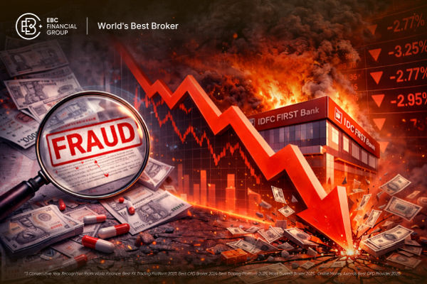 Caída del precio de las acciones de IDFC First Bank tras sospecha de fraude por ₹590CR