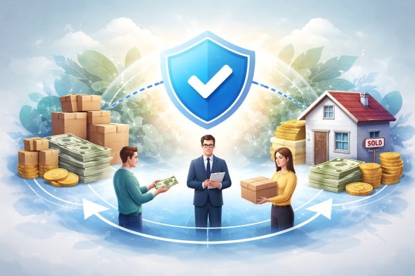 エスクローとは?不動産・ネット取引・海外取引での役割