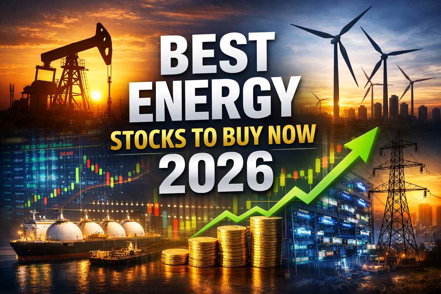 Las 12 mejores acciones de energía para comprar ahora mismo