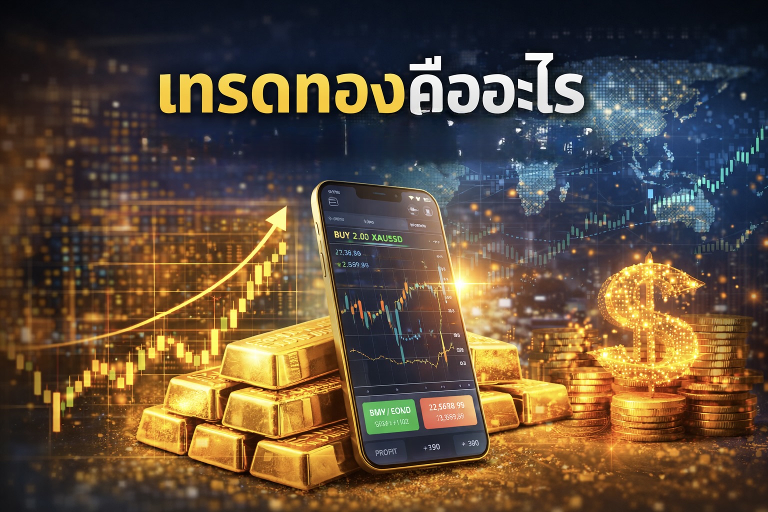 เทรดทอง XAUUSD: ช่องทางทำกำไร $1,000 ต่อวันในยุคที่ทองคำพุ่งทะลุ $5,000! มือใหม่เริ่มตรงไหน?