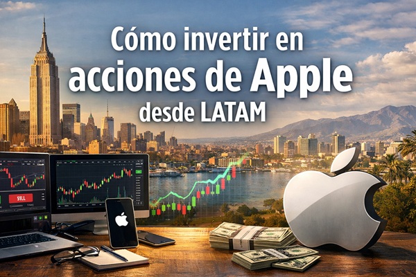 Cómo invertir en acciones de Apple desde LATAM