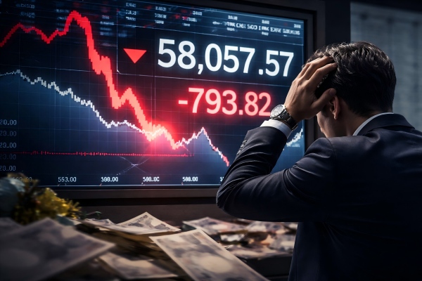 日経平均株価が58,000円から下落：下落要因と今後の見通し