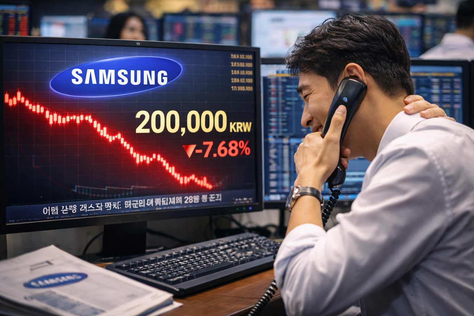 삼성전자 주가 급락, 지금을 과연 '저가 매수' 기회로 볼 수 있는가?