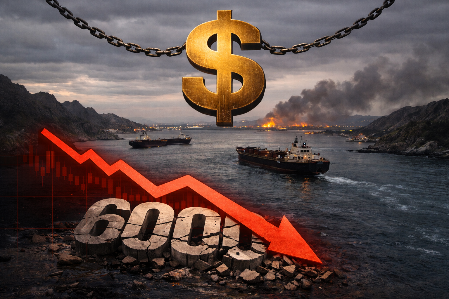 코스피 6000선 붕괴: 전쟁보다 무서운 '달러 조달 비용'의 역습