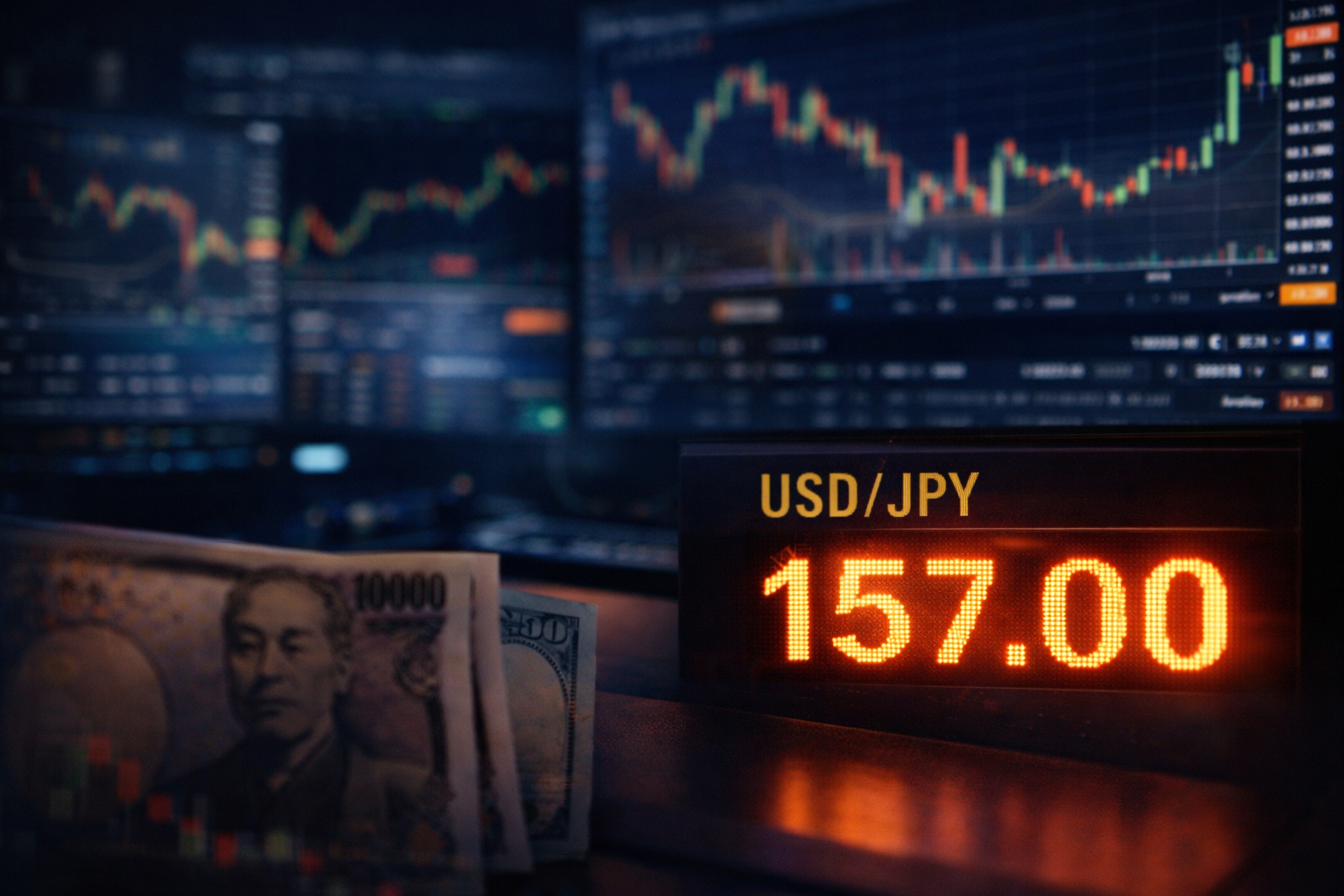 엔화 환율 왜 오르나? 157엔 돌파 뒤 외환시장에서 일어난 변화