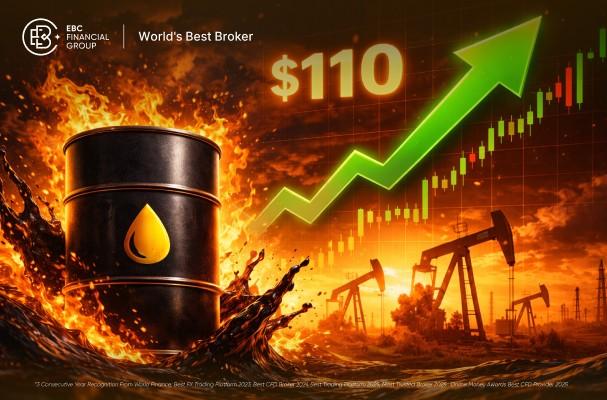 Precio del petróleo sube por encima de $110 por primera vez desde 2022