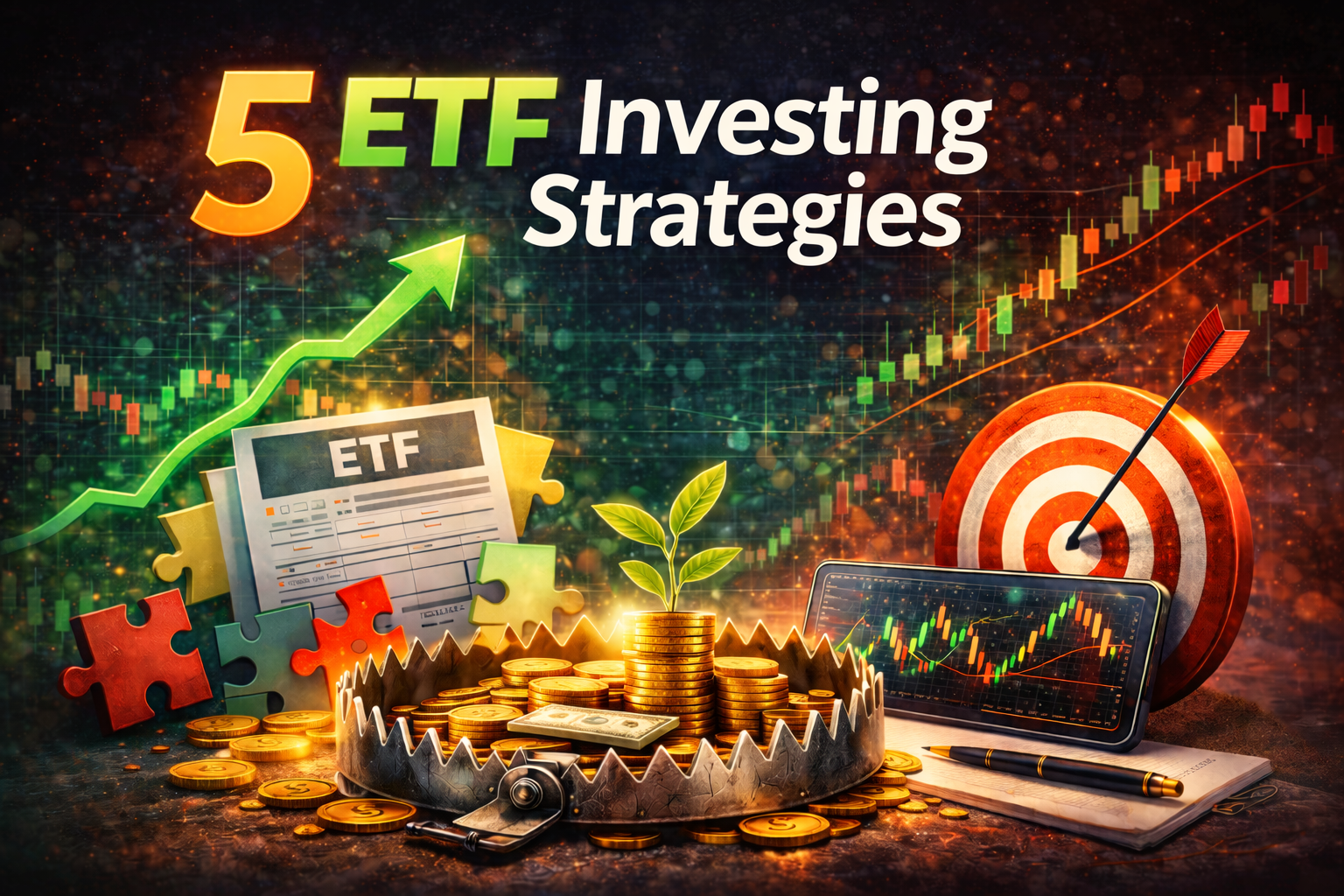 5 กลยุทธ์การลงทุนใน ETF ที่เข้าใจง่ายสำหรับนักลงทุนหน้าใหม่