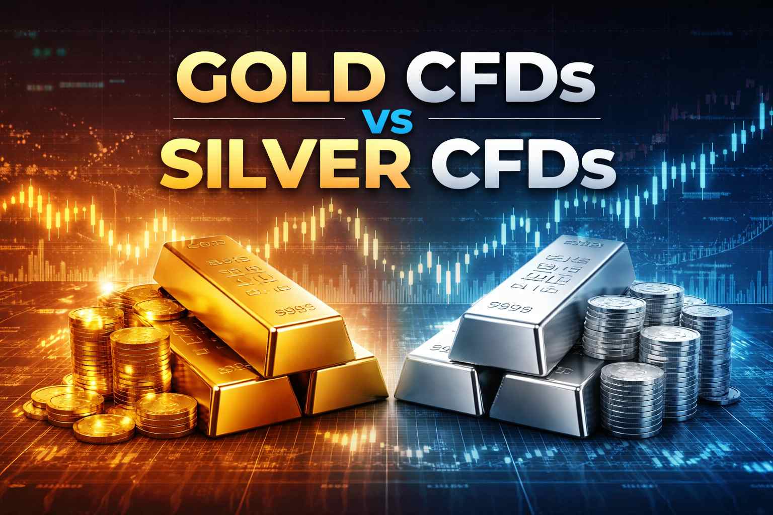 CFD de oro vs CFD de plata: ¿Qué es más seguro?