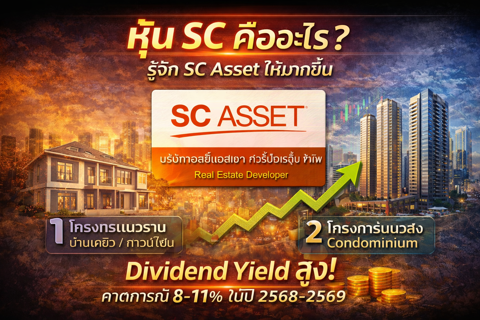 สรุปชัดหุ้น SC น่าซื้อไหม? ส่องกำไรปี 68-69 โตแรง โบรกฯ เคาะเป้าใหม่ 2.45 บาท!