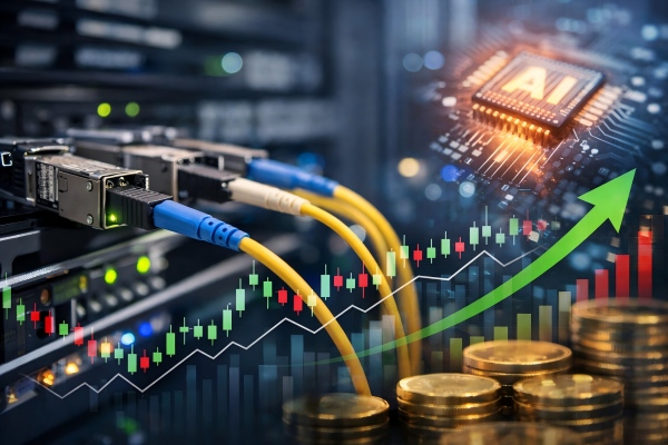 AAOI株価はなぜ急騰?AIデータセンター需要で急成長する理由を解説