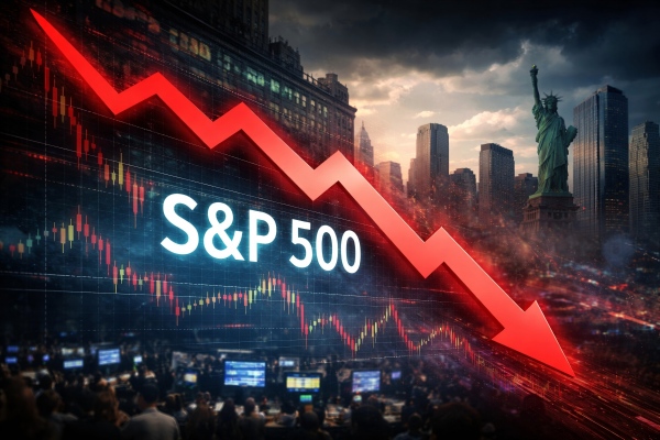 S&P 500がなぜ下落?2026年初来の最新原因を5つのポイントで解説