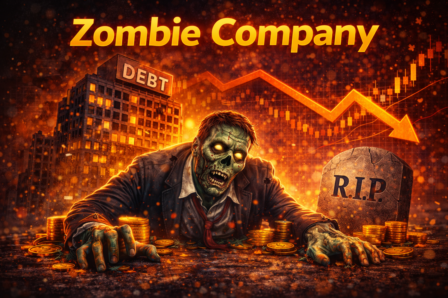 Empresa zombi: significado, causas y por qué los inversores las vigilan