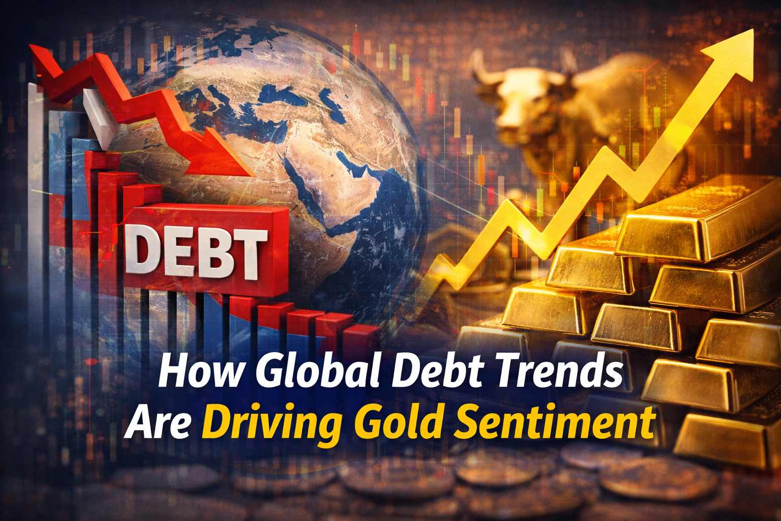 Cómo las tendencias de la deuda global están impulsando el sentimiento hacia el oro