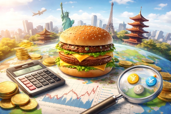 ビッグマック指数とは?世界の通貨価値を簡単に理解する方法