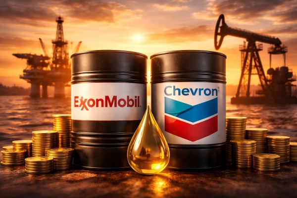 シェブロンとエクソンモービルの比較【2026年最新】投資するならどっち?