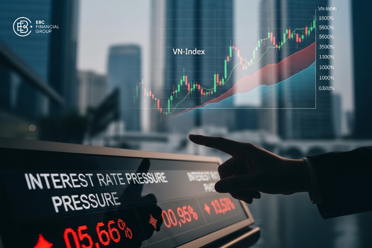 VN-Index hôm nay chịu áp lực lãi suất và khối ngoại thử thách nhịp hồi