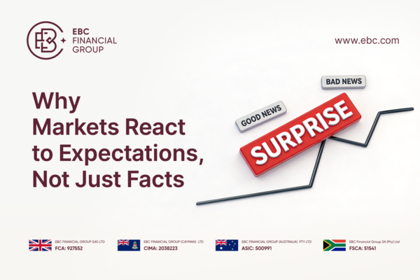 Por qué las expectativas —no los hechos en sí— desencadenan reacciones en el mercado